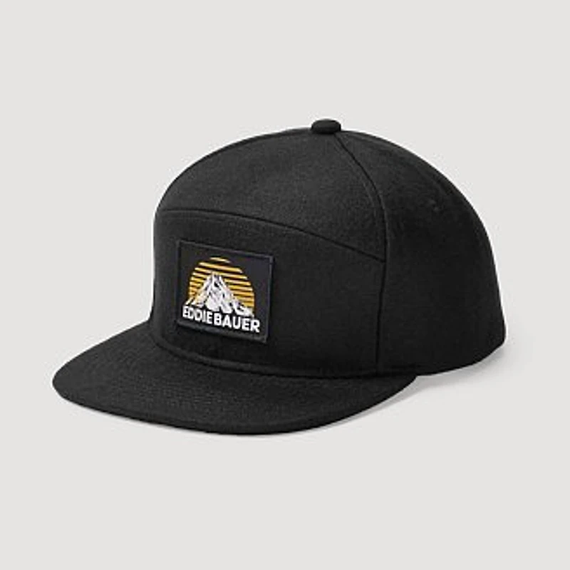 Graphic Wool-Blend 5-Panel Cap
