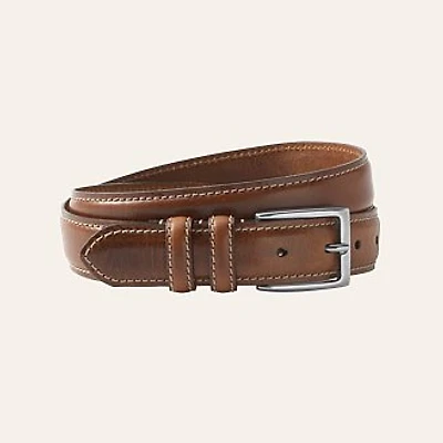 Men's Feather Edge Leather Belt