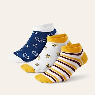 Women's Low-Profile Patterned Socks