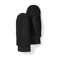 Faux Shearling Mittens