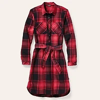 Women's Fremont Flannel Shirt Dress