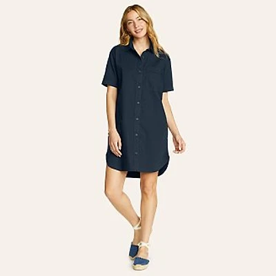 Women's Everyday Cotton Shirt Dress
