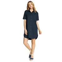 Everyday Cotton Shirt Dress