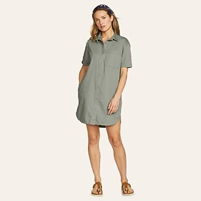 Women's Everyday Cotton Shirt Dress