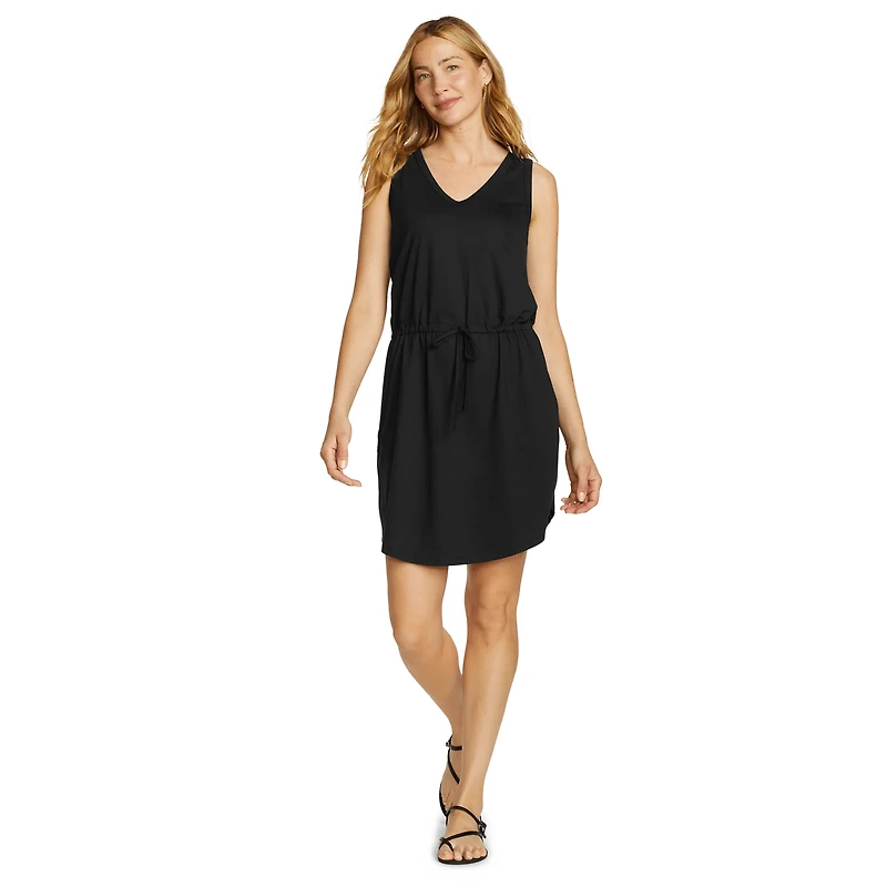 Coast and Climb Tie-Waist Dress