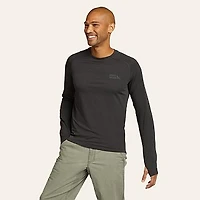 Men's High Route Grid Air Long-Sleeve Crew