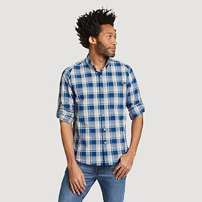 Men's Pack It Seersucker Long-Sleeve Shirt