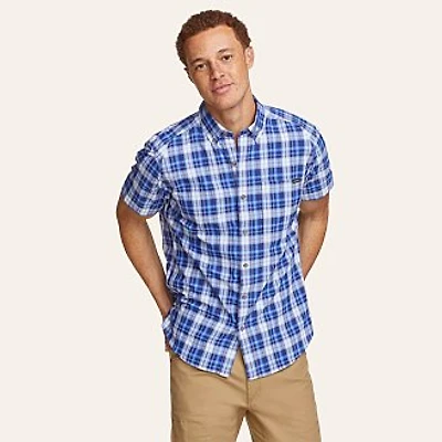 Men's Pack It Seersucker Short-Sleeve Shirt