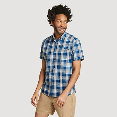 Men's Pack It Seersucker Short-Sleeve Shirt