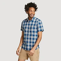Men's Pack It Seersucker Short-Sleeve Shirt