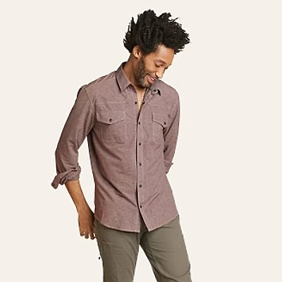 Men's Front Range Long-Sleeve Chambray Shirt