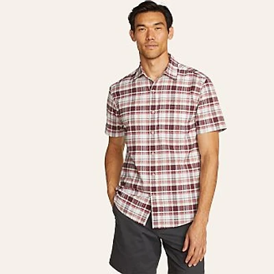 Men's Short-Sleeve Pack It 2.0 Seersucker Shirt