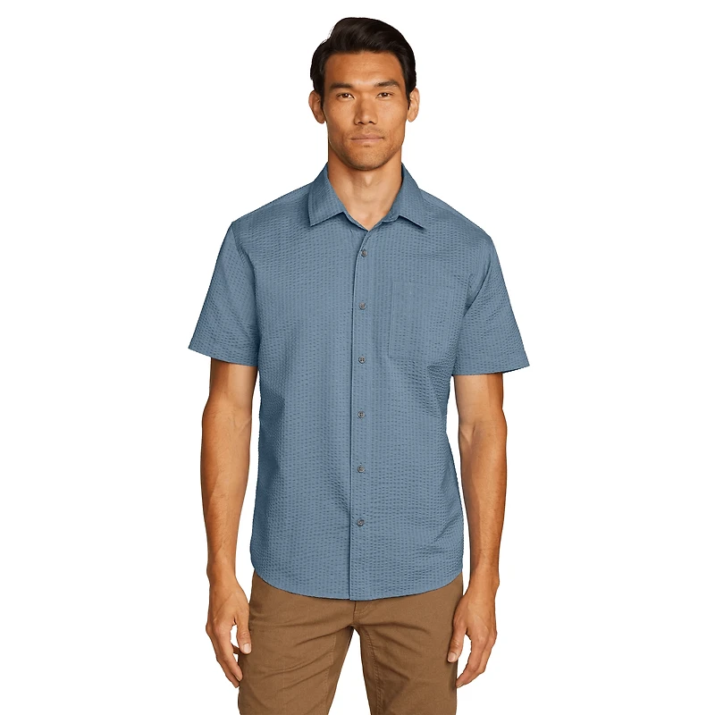Short-Sleeve Pack It 2.0 Seersucker Shirt