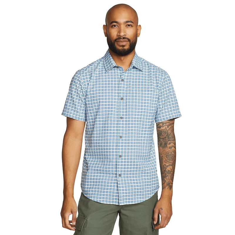 Short-Sleeve Pack It 2.0 Seersucker Shirt