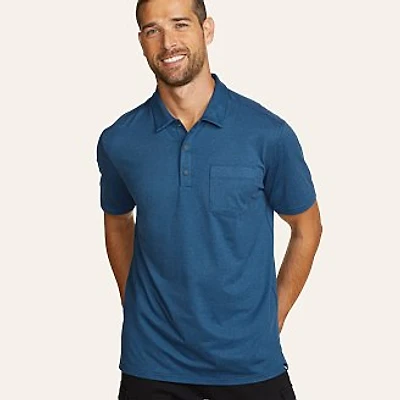 Men's Mountain Trek Short-Sleeve Polo