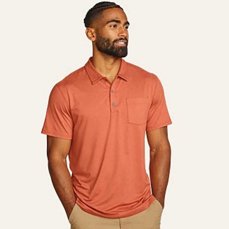Men's Mountain Trek Short-Sleeve Polo
