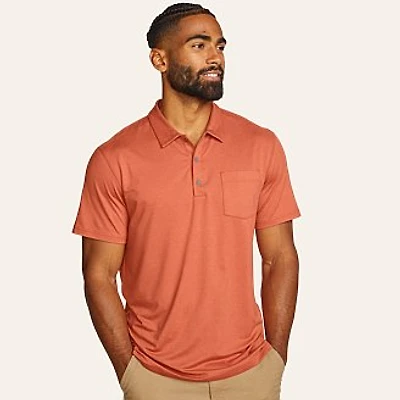 Men's Mountain Trek Short-Sleeve Polo