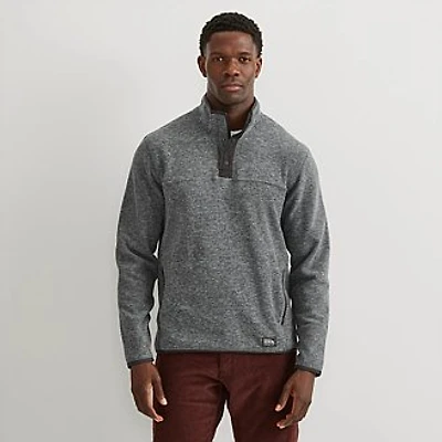 Men's Chutes Fleece Snap Mock Pullover