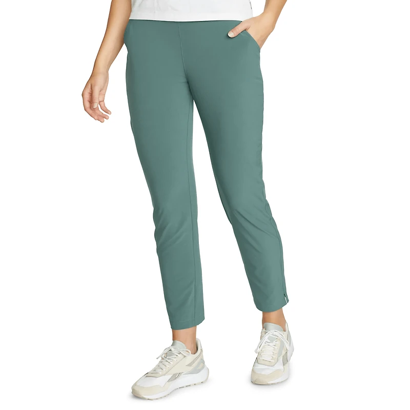Departure Stretch Straight Leg Ankle Pants