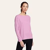 Women's Tempo Light Long-Sleeve Boat-Neck T-Shirt