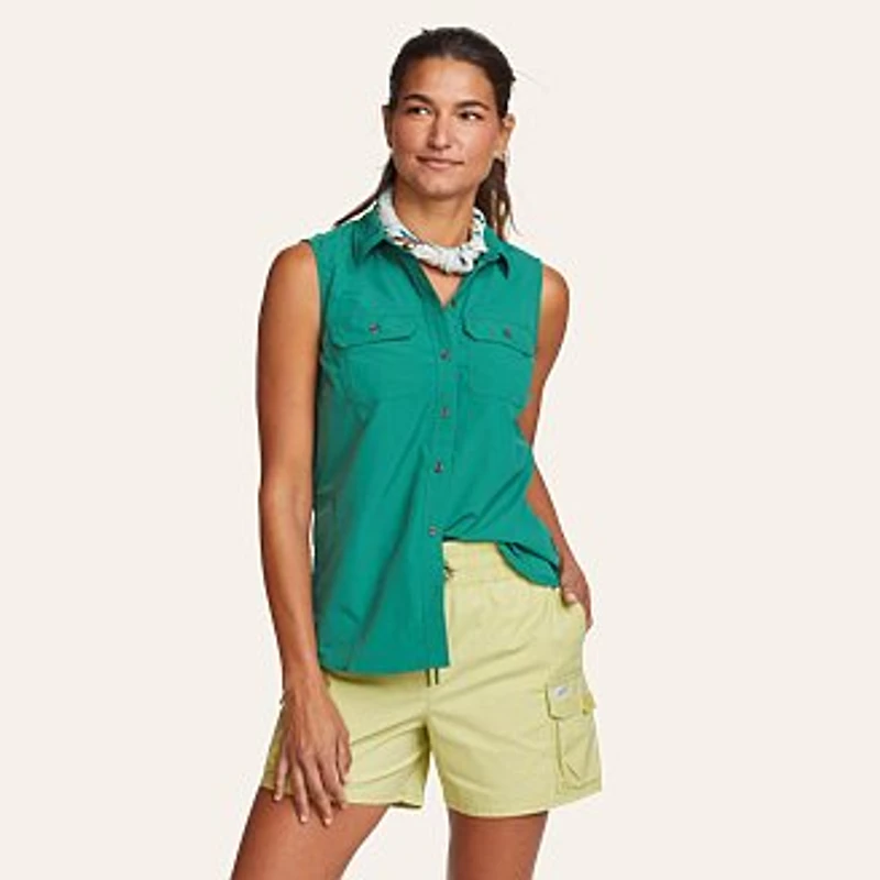 Women's Mountain Ripstop Sleeveless Shirt