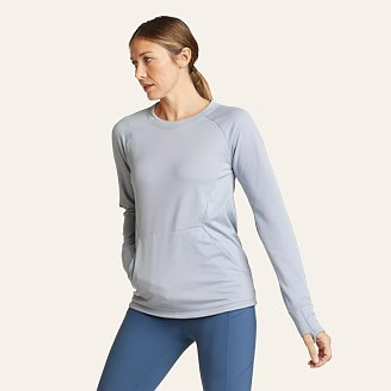 Women's High Route Grid Fleece Pullover