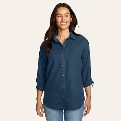 Women's EB Hemplify Long-Sleeve Beach Shirt
