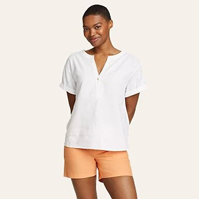 Women's EB Hemplify Short-Sleeve Beach Shirt