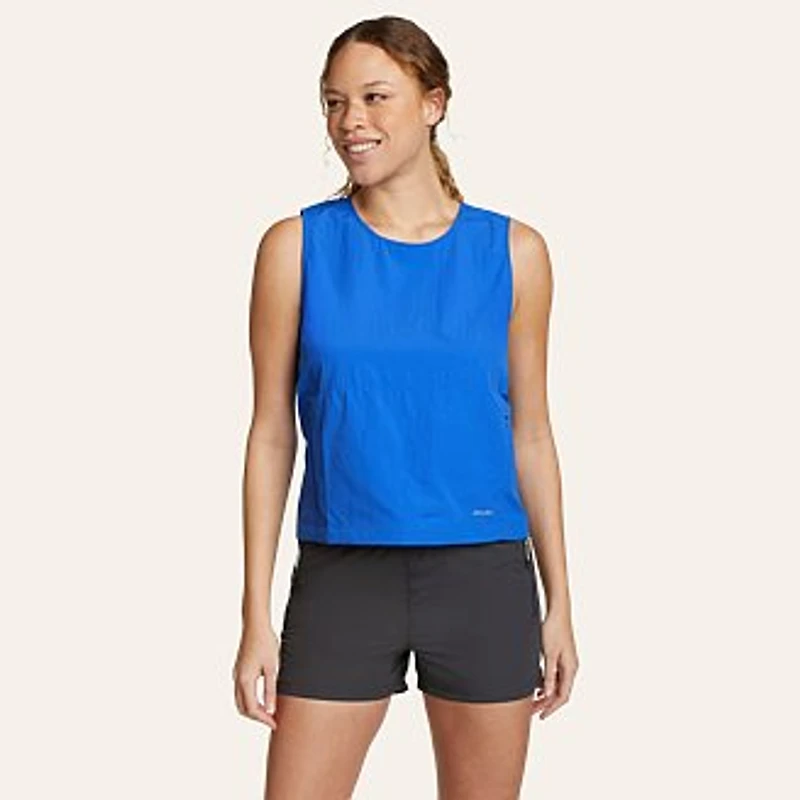 Women's Mountain Crinkle Sleeveless Shirt