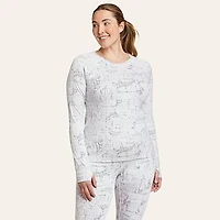 Women's Downslope Long-Sleeve Crew Neck