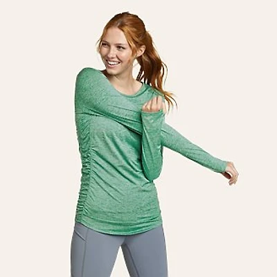 Women's Resolution Long-Sleeve Ruched Tee