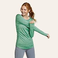 Women's Resolution Long-Sleeve Ruched Tee