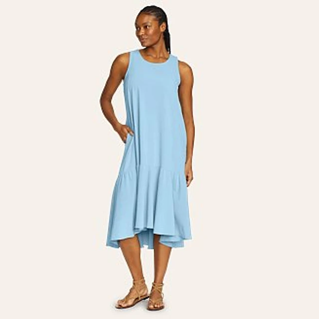 knee length dresses for ladies Eddie Bauer Women's Destination Dress