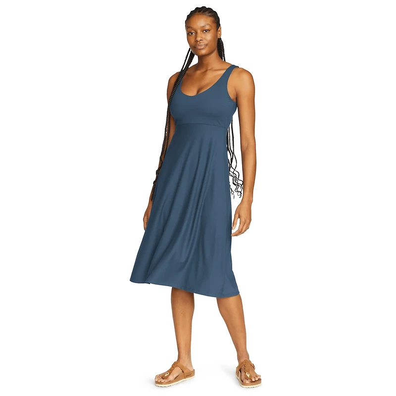 Aster V-Neck Midi Dress