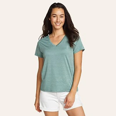 Women's Resolution Stretch Short-Sleeve V-Neck T-Shirt