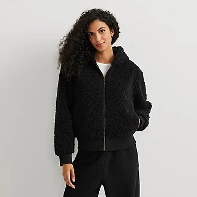 Women's Snowdrift Teddy Fleece Full-Zip Hooded Jacket