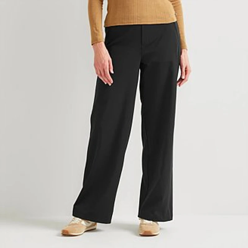 Women's Wayfarer High-Rise Wide Leg Travel Pants