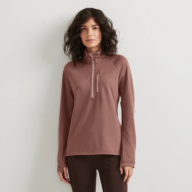 High Route Grid Fleece 1/4-Zip