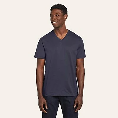 Men's Legend Wash 100% Cotton Short-Sleeve V-Neck T-Shirt