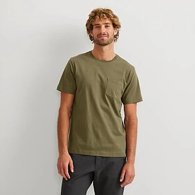Men's Legend Wash 100% Cotton Short-Sleeve Pocket T-Shirt