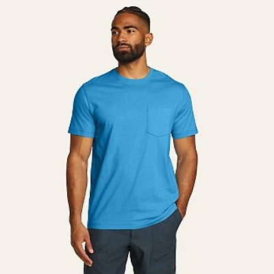 Men's Legend Wash 100% Cotton Short-Sleeve Pocket T-Shirt