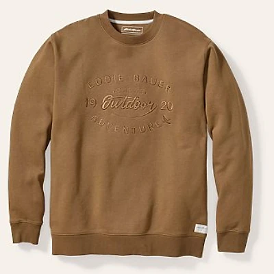 Eddie Bauer Signature Crewneck Graphic Sweatshirt