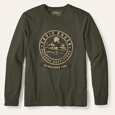 Long-Sleeve Graphic T-Shirt - Lakeside