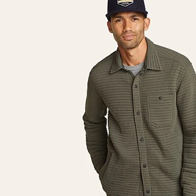 Men's Crested Peak Shirt Jacket
