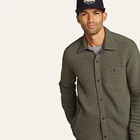 Men's Crested Peak Shirt Jacket