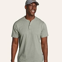 Men's Short-Sleeve Baja Henley
