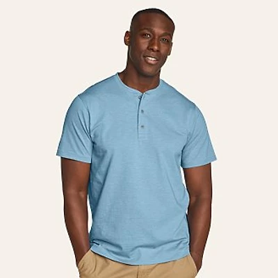 Men's Short-Sleeve Baja Henley