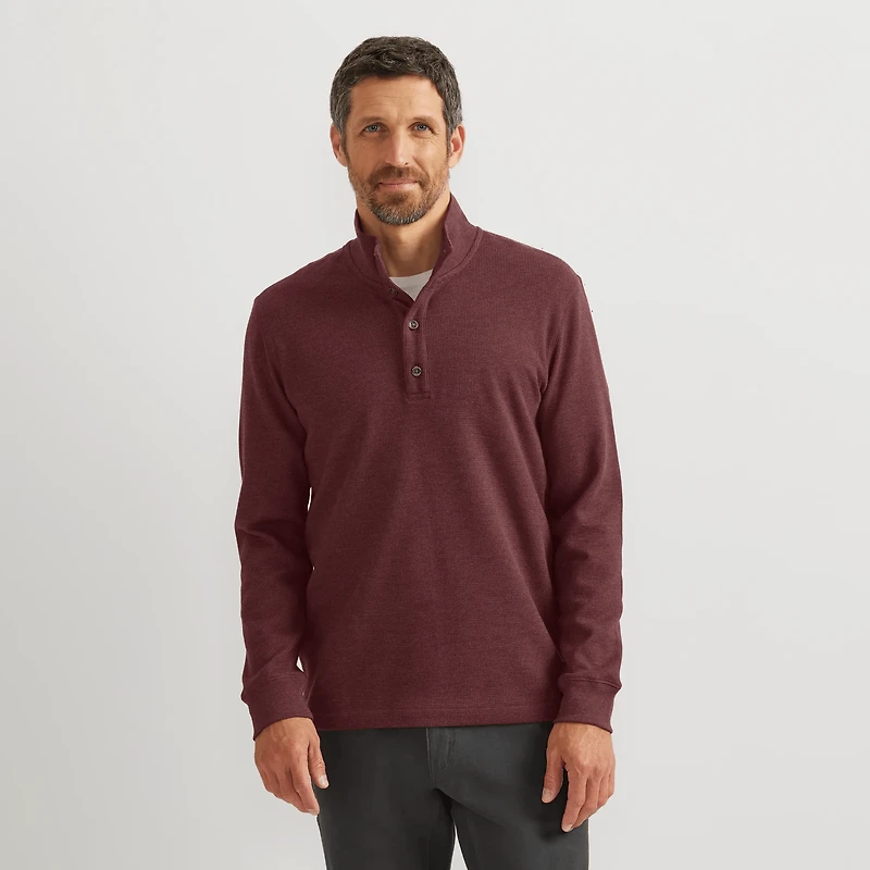 Eddie's Favorite Thermal Pullover Mockneck