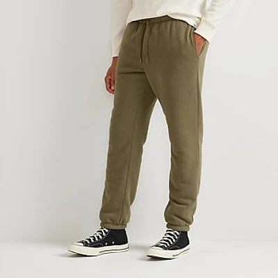 Men's Vintage Soft Faux Shearling-Lined Jogger Sweatpants