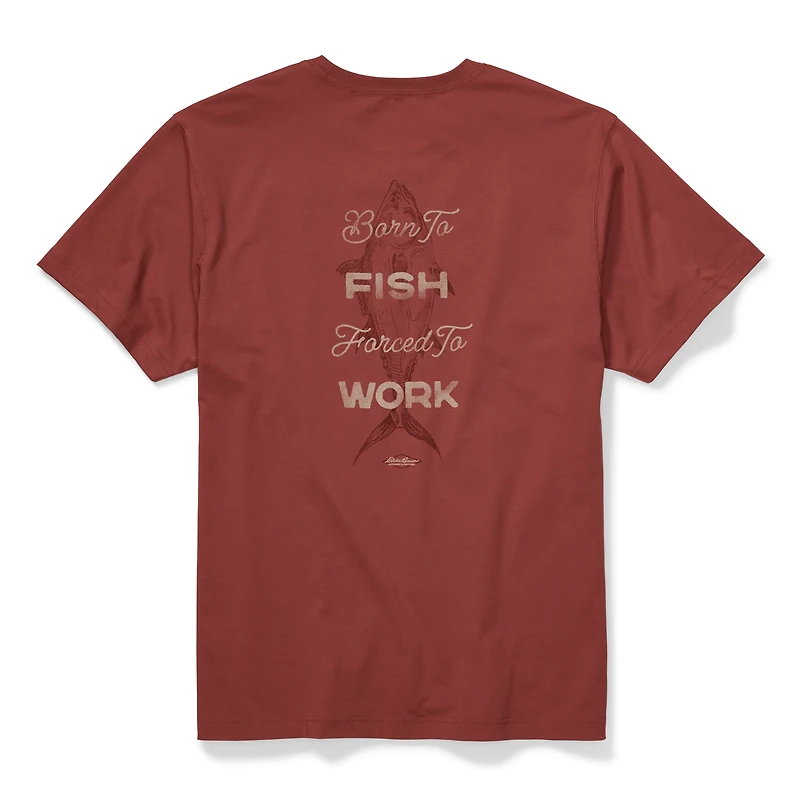 Graphic T-Shirt - Born To Fish